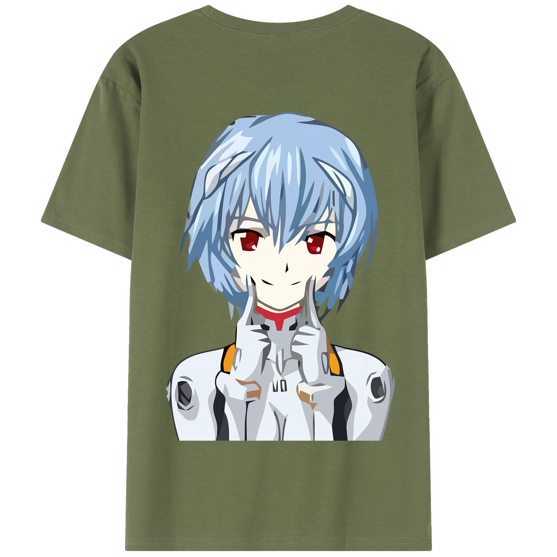 （画像用） EVA 新世紀エヴァンゲリオン 綿100％半袖Tシャツ（背面プリント）